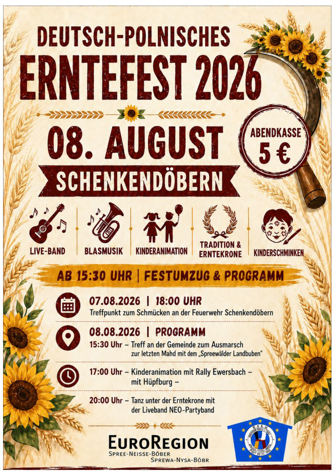 Erntefest Schenkendoebern